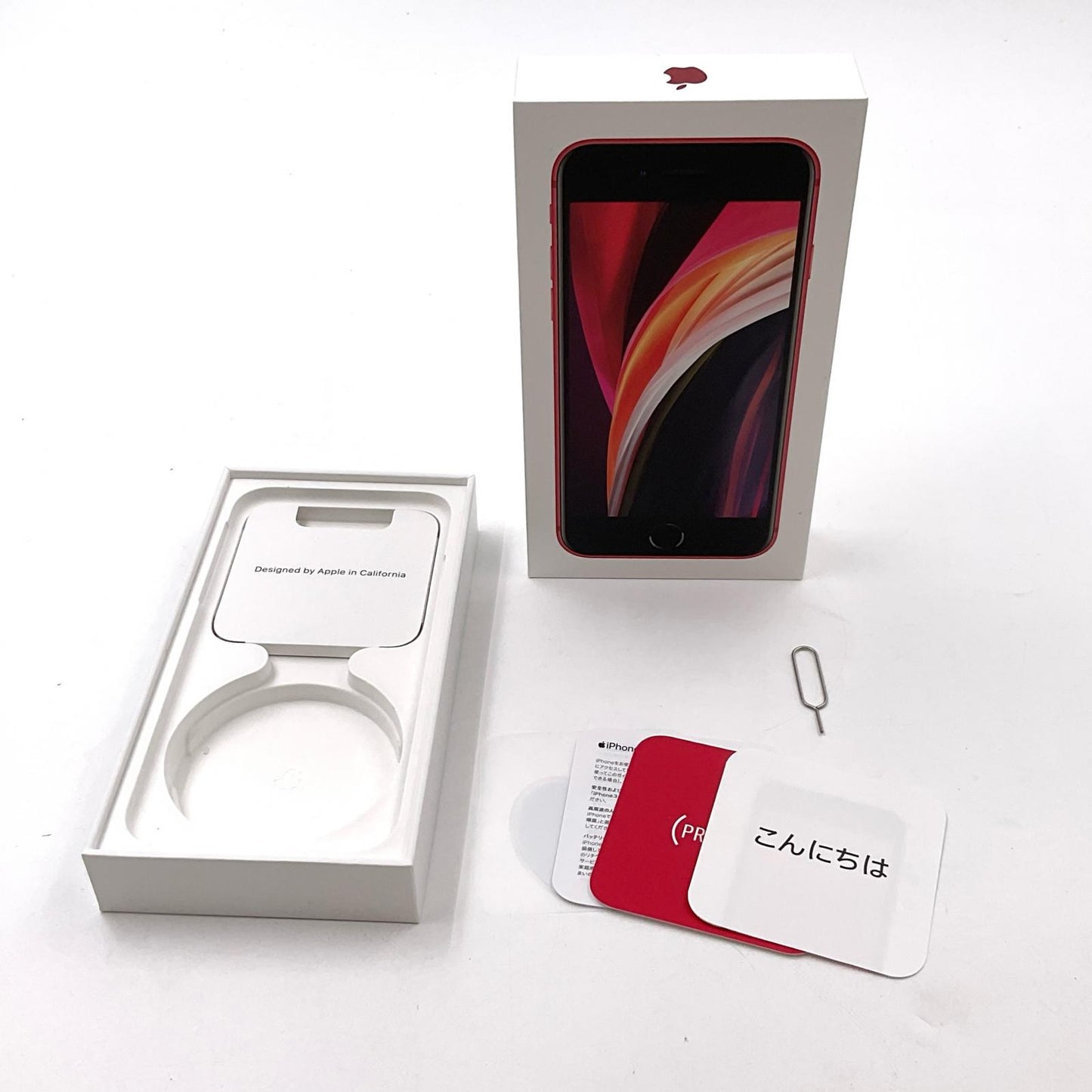 【全額返金保証】【最速発送】Apple iPhone iPhone SE（第2世代） 64GB (PRODUCT)RED Softbank 白ロム 動作確認済 74%