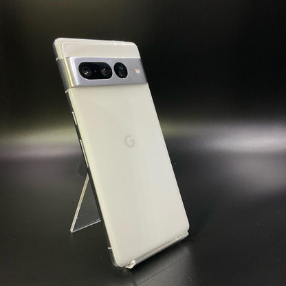 【全額返金保証】【最速発送】Google Pixel 7 Pro 128GB Snow（スノー） au SIMフリー GFE4J 白ロム 美品 動作確認済