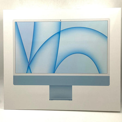 【全額返金保証】【最速発送】Apple iMac 24インチ Apple M1 8GB SSD 256GB ブルー 美品 動作確認済