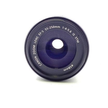 【全額返金保証】【最速発送】Canon EF-S55-250mm F4-5.6 IS STM 美品 動作確認済
