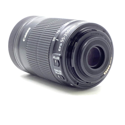 【全額返金保証】【最速発送】Canon EF-S55-250mm F4-5.6 IS STM 美品 動作確認済