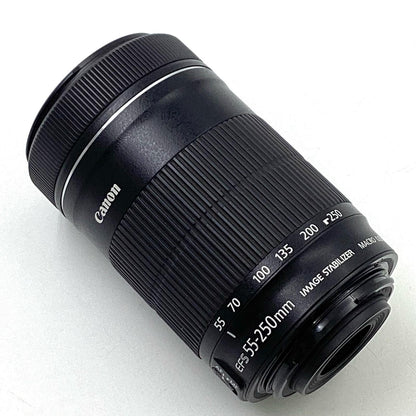【全額返金保証】【最速発送】Canon EF-S55-250mm F4-5.6 IS STM 美品 動作確認済