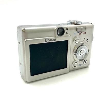 【全額返金保証】【最速発送】Canon コンパクトデジタルカメラ IXY DIGITAL 50 [シルバー] 動作確認済