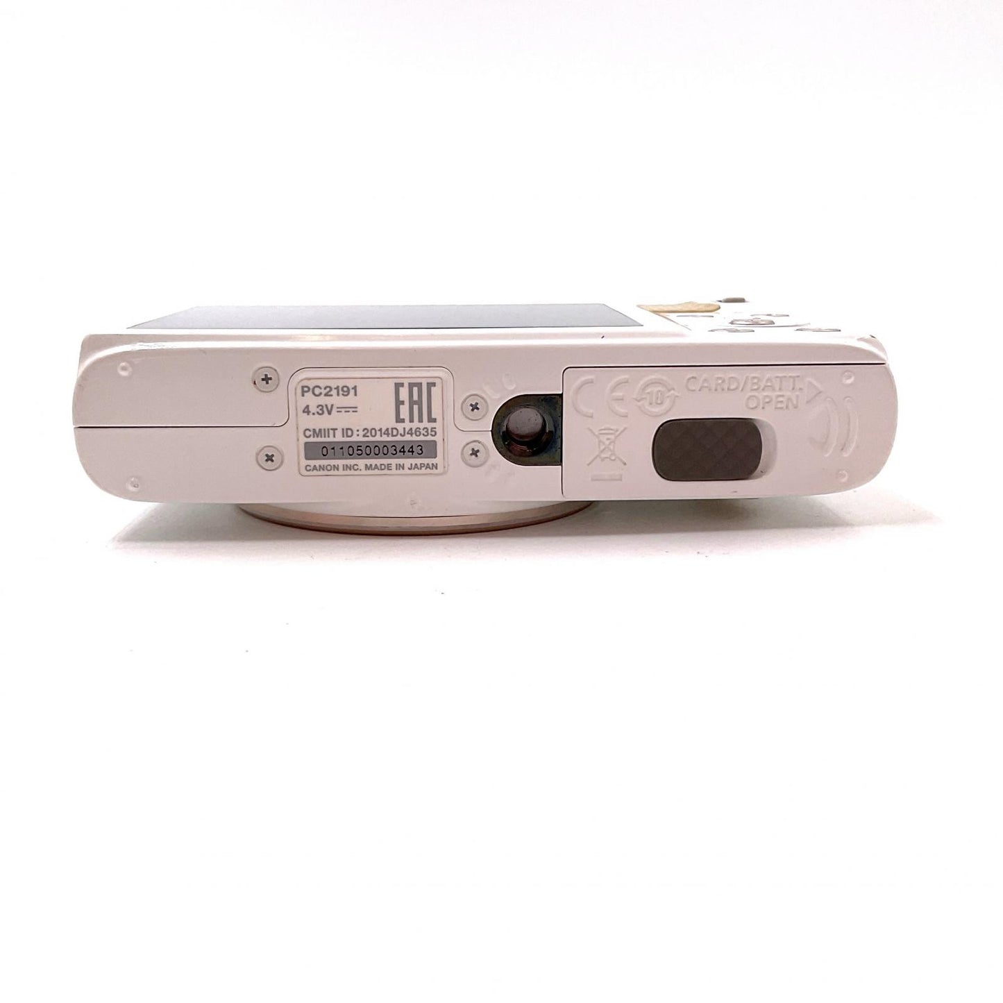【全額返金保証】【最速発送】Canon コンパクトデジタルカメラ PowerShot SX610 HS [ホワイト] 動作確認済