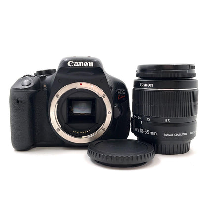 【全額返金保証】【最速発送】Canon デジタル一眼 EOS Kiss X5 EF-S18-55 IS II レンズキット ブラック 動作確認済