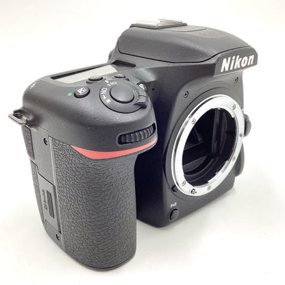【全額返金保証】【最速発送】Nikon デジタル一眼 D7500 ボディ ブラック 美品 動作確認済