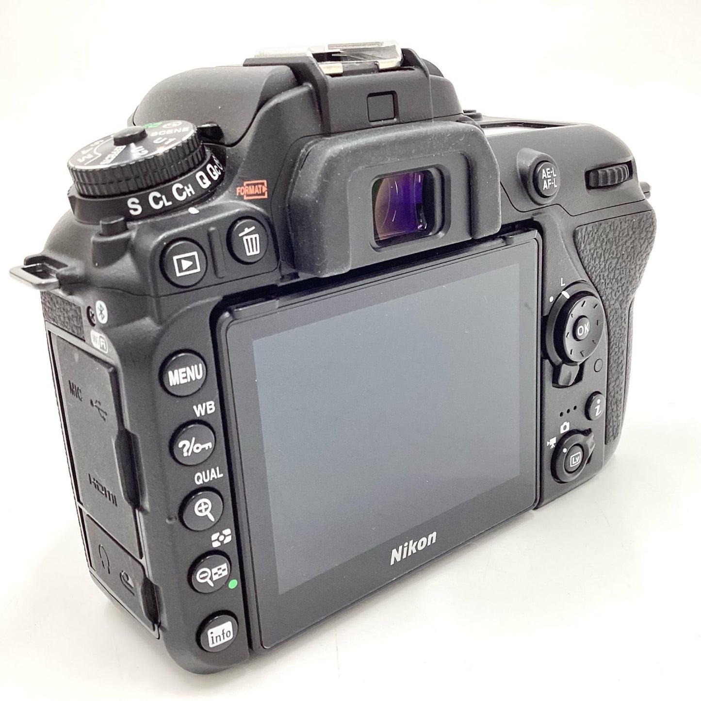 【全額返金保証】【最速発送】Nikon デジタル一眼 D7500 ボディ ブラック 美品 動作確認済