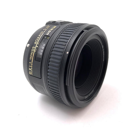 【全額返金保証】【最速発送】Nikon AF-S NIKKOR 50mm f/1.8G 動作確認済