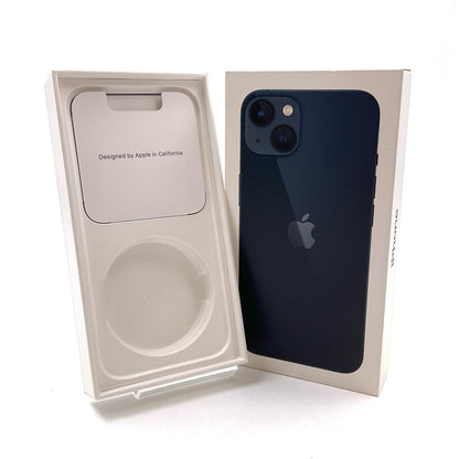 【全額返金保証】【最速発送】Apple iPhone iPhone 13 256GB ミッドナイト docomo SIMフリー 動作確認済 82%