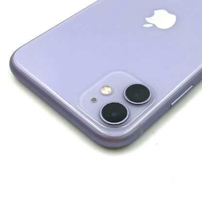 【全額返金保証】【最速発送】Apple iPhone iPhone 11 64GB パープル Softbank 白ロム 動作確認済 74%