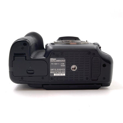 【全額返金保証】【最速発送】Nikon デジタル一眼 D500 ボディ ブラック 美品 動作確認済
