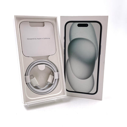 【全額返金保証】【最速発送】Apple iPhone iPhone 15 128GB ブラック SIMフリー 超美品 動作確認済 100%