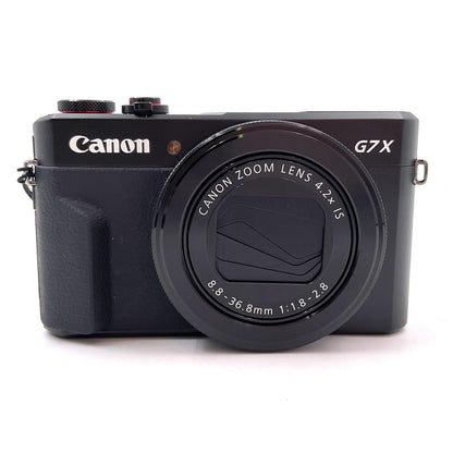 【全額返金保証】【最速発送】Canon コンパクトデジタルカメラ G7X Mark II 超美品 動作確認済