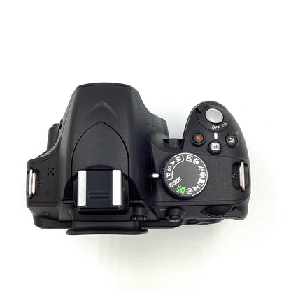 【全額返金保証】【最速発送】Nikon デジタル一眼 D3200 ボディ ブラック 美品 動作確認済