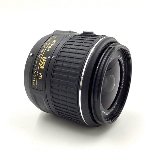 【全額返金保証】【最速発送】Nikon AF-S DX NIKKOR 18-55mm f/3.5-5.6G VR II 美品 動作確認済