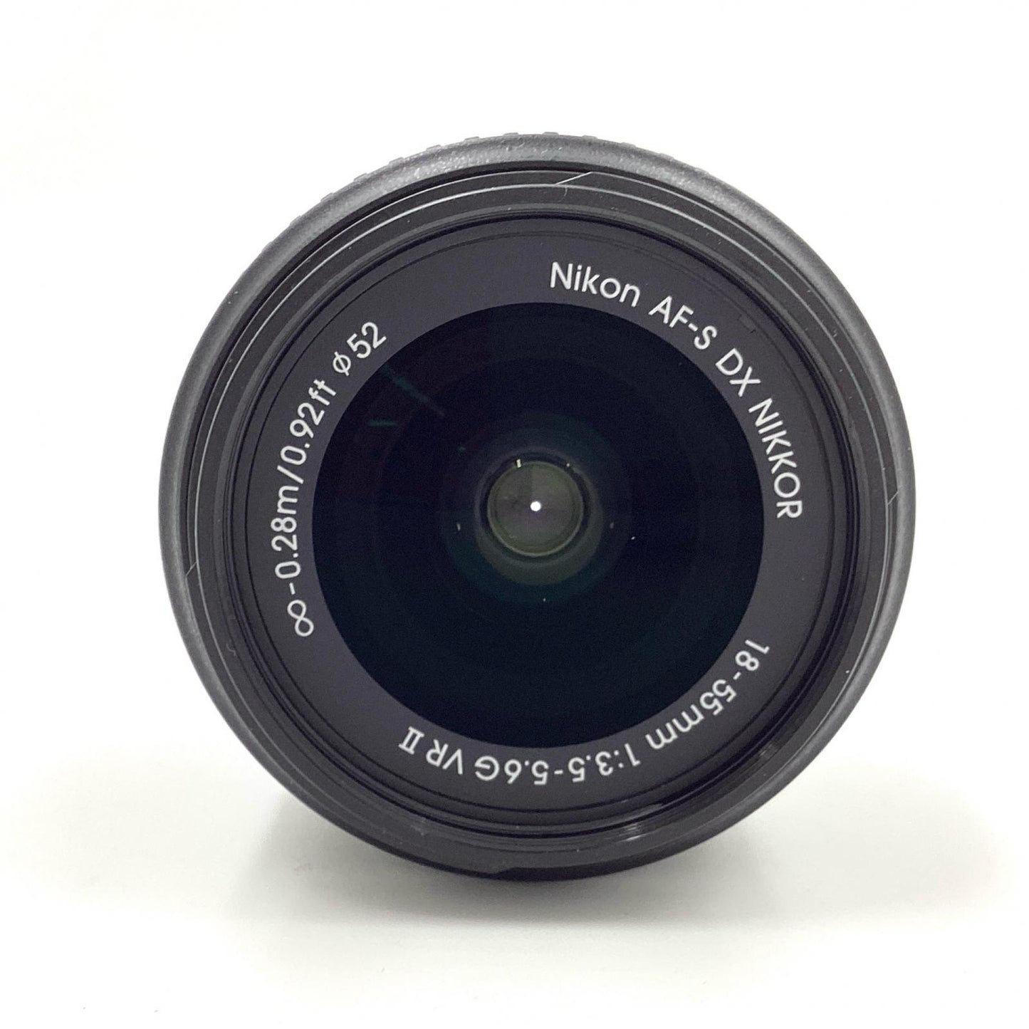 【全額返金保証】【最速発送】Nikon AF-S DX NIKKOR 18-55mm f/3.5-5.6G VR II 美品 動作確認済