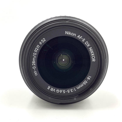 【全額返金保証】【最速発送】Nikon AF-S DX NIKKOR 18-55mm f/3.5-5.6G VR II 美品 動作確認済