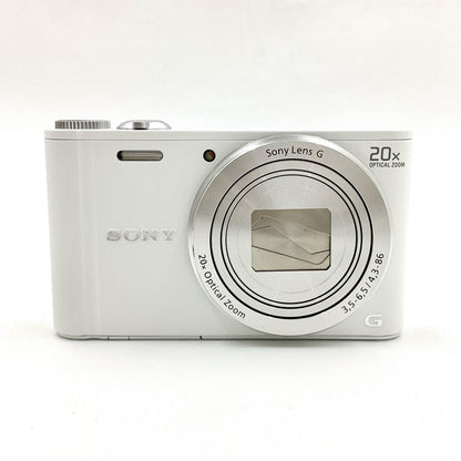 【全額返金保証】【最速発送】Sony コンパクトデジタルカメラ サイバーショット DSC-WX300 [ホワイト] 動作確認済