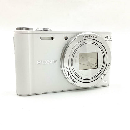 【全額返金保証】【最速発送】Sony コンパクトデジタルカメラ サイバーショット DSC-WX300 [ホワイト] 動作確認済