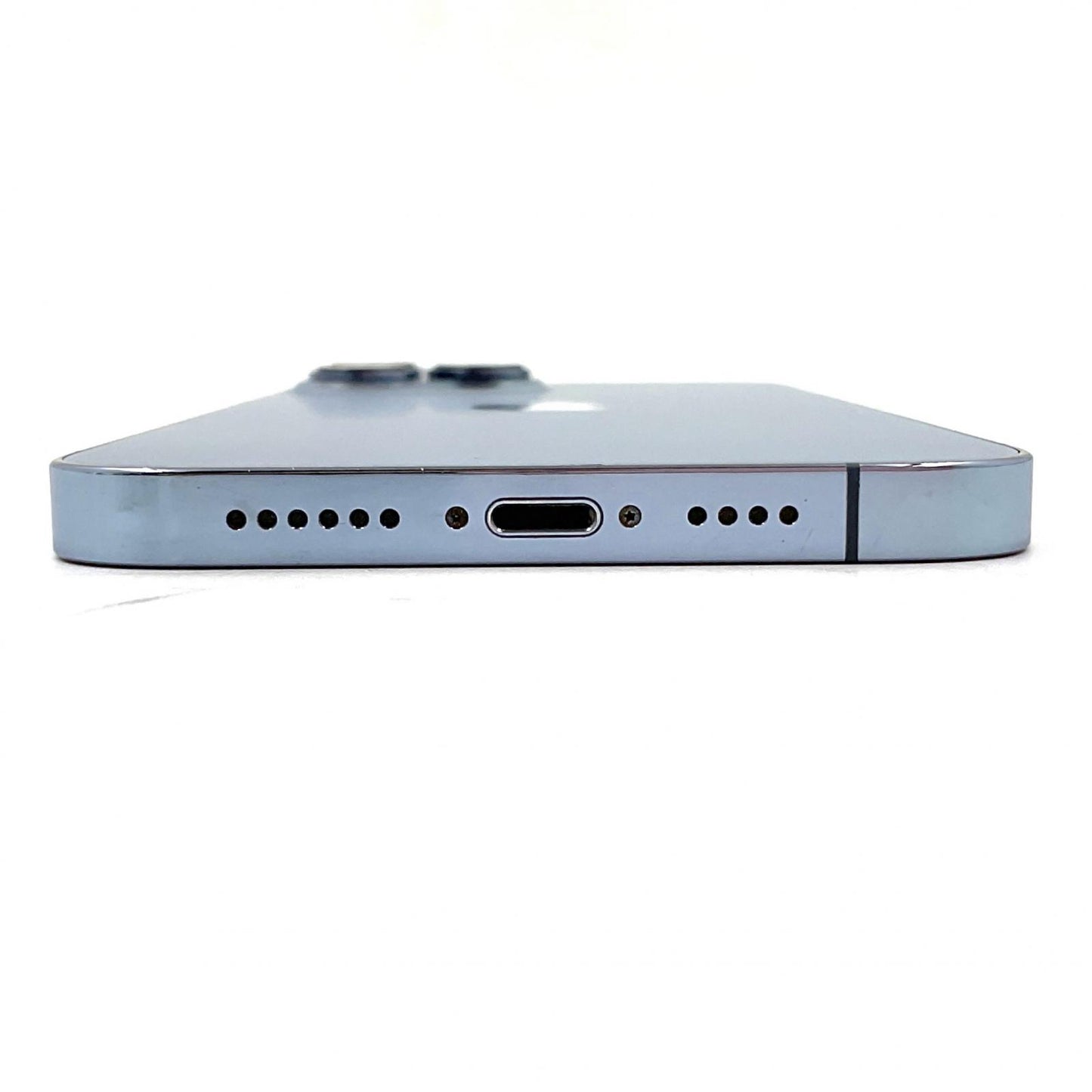 【全額返金保証】【最速発送】Apple iPhone iPhone 13 Pro Max 256GB シエラブルー docomo SIMフリー 白ロム 動作確認済 85%