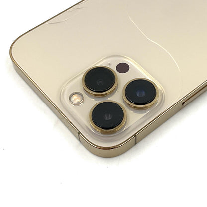 【最速発送】Apple iPhone iPhone 13 Pro Max 256GB ゴールド 楽天モバイル SIMフリー 白ロム【難有】 86%