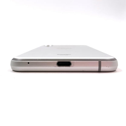 【全額返金保証】【最速発送】SHARP AQUOS sense3 basic 32GB シルバー au SHV48 白ロム 動作確認済