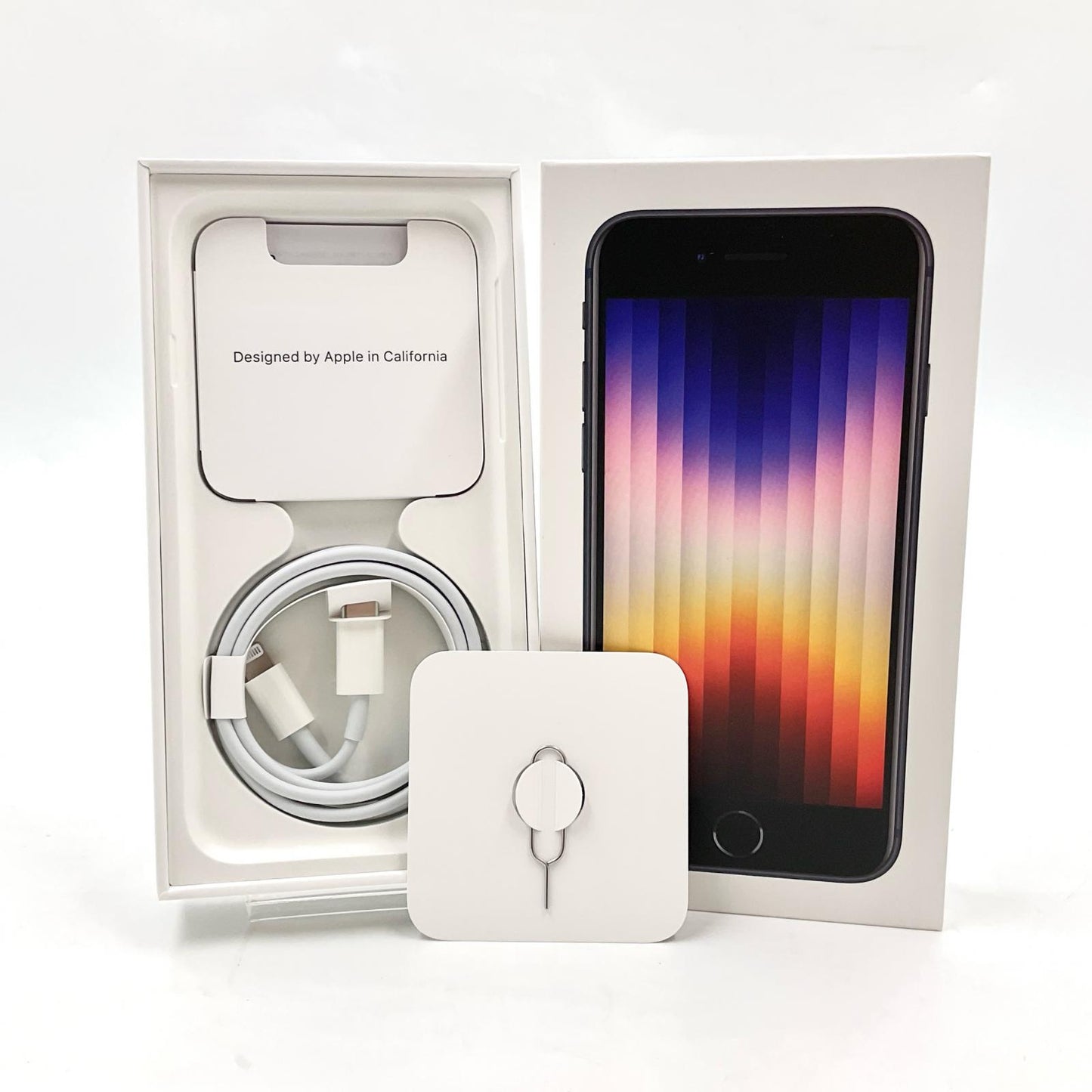 【全額返金保証】【最速発送】Apple iPhone iPhone SE（第3世代） 64GB ミッドナイト docomo SIMフリー 超美品 動作確認済 100%
