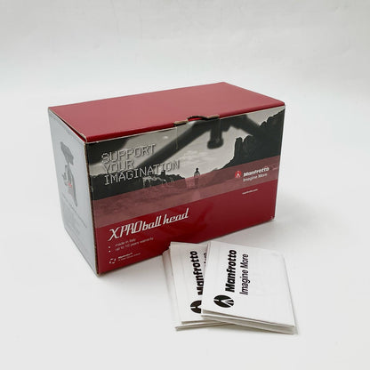 【全額返金保証】【最速発送】Manfrotto XPROボール雲台Q6付き MHXPRO-BHQ6 [グレー] 動作確認済