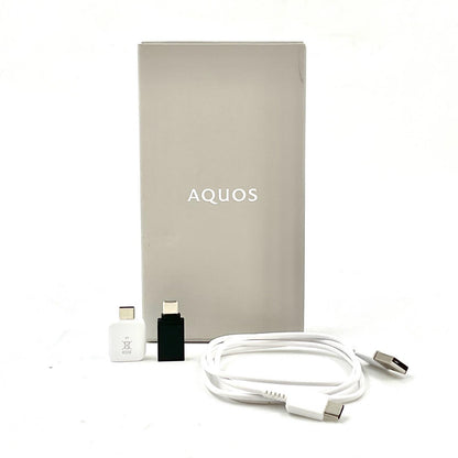 【全額返金保証】【最速発送】SHARP AQUOS sense6 64GB ブラック 楽天モバイル SIMフリー SH-RM19 白ロム 超美品 動作確認済