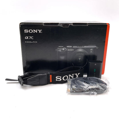 【全額返金保証】【最速発送】Sony デジタル一眼 α7C ILCE-7C ボディ シルバー 超美品 動作確認済