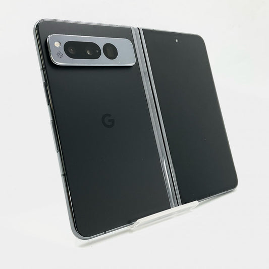 【全額返金保証】【最速発送】Google Pixel Fold 256GB Obsidian SIMフリー 白ロム 動作確認済
