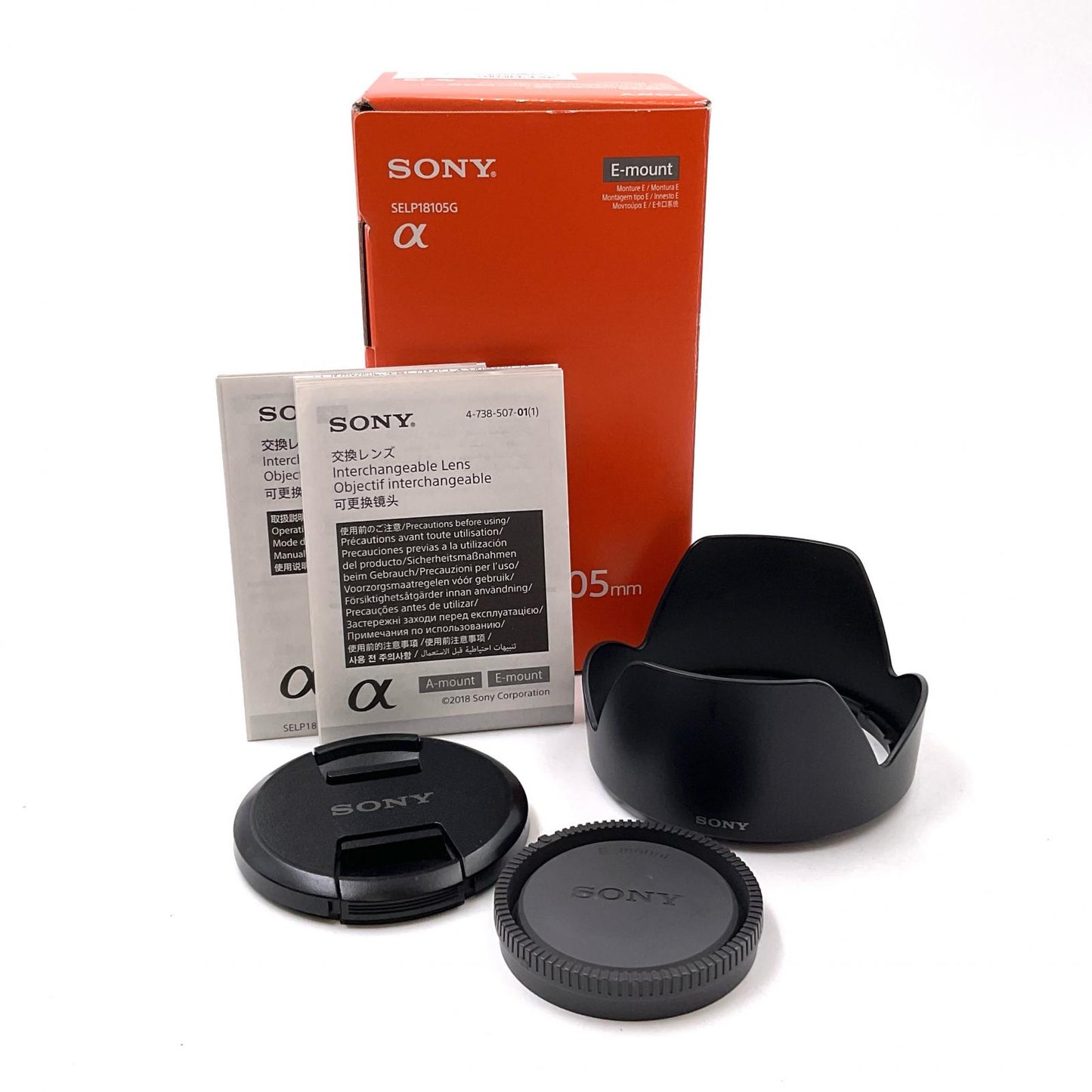 【全額返金保証】【最速発送】Sony E PZ 18-105mm F4 G OSS SELP18105G 動作確認済