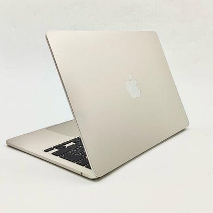 【全額返金保証】【最速発送】Apple MacBook Air 13.6インチ 2024 M3 16GB SSD 512GB スターライト 美品 動作確認済