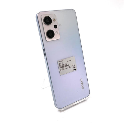 【最速発送】OPPO Reno 7:00 AM 128GB ドリームブルー SIMフリー CPH2353 白ロム【難有】