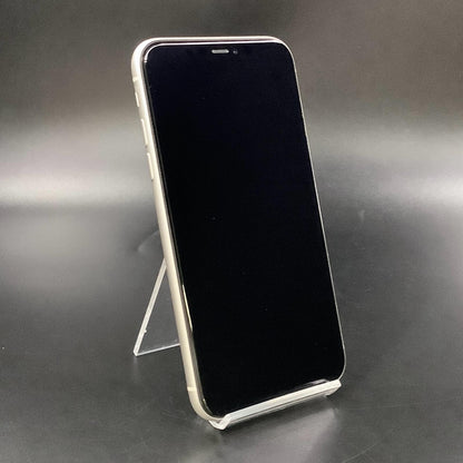 【全額返金保証】【最速発送】Apple iPhone iPhone 11 128GB ホワイト au 白ロム 動作確認済 84%