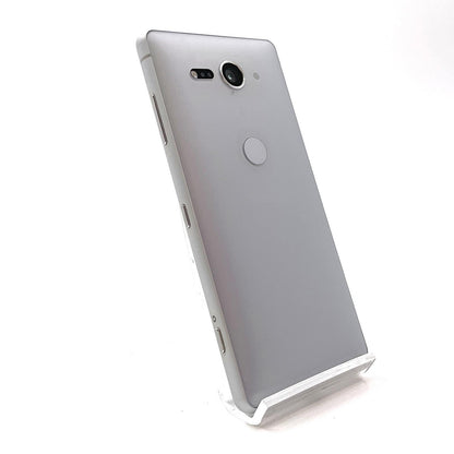 【全額返金保証】【最速発送】Sony Xperia XZ2 Compact 64GB White Silver SO-05K 動作確認済