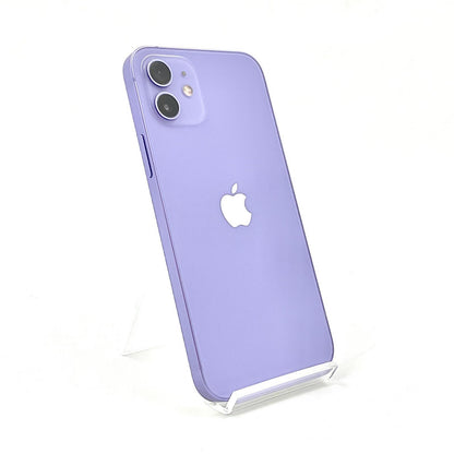 【全額返金保証】【最速発送】Apple iPhone iPhone 12 64GB パープル au 白ロム 美品 動作確認済 92%