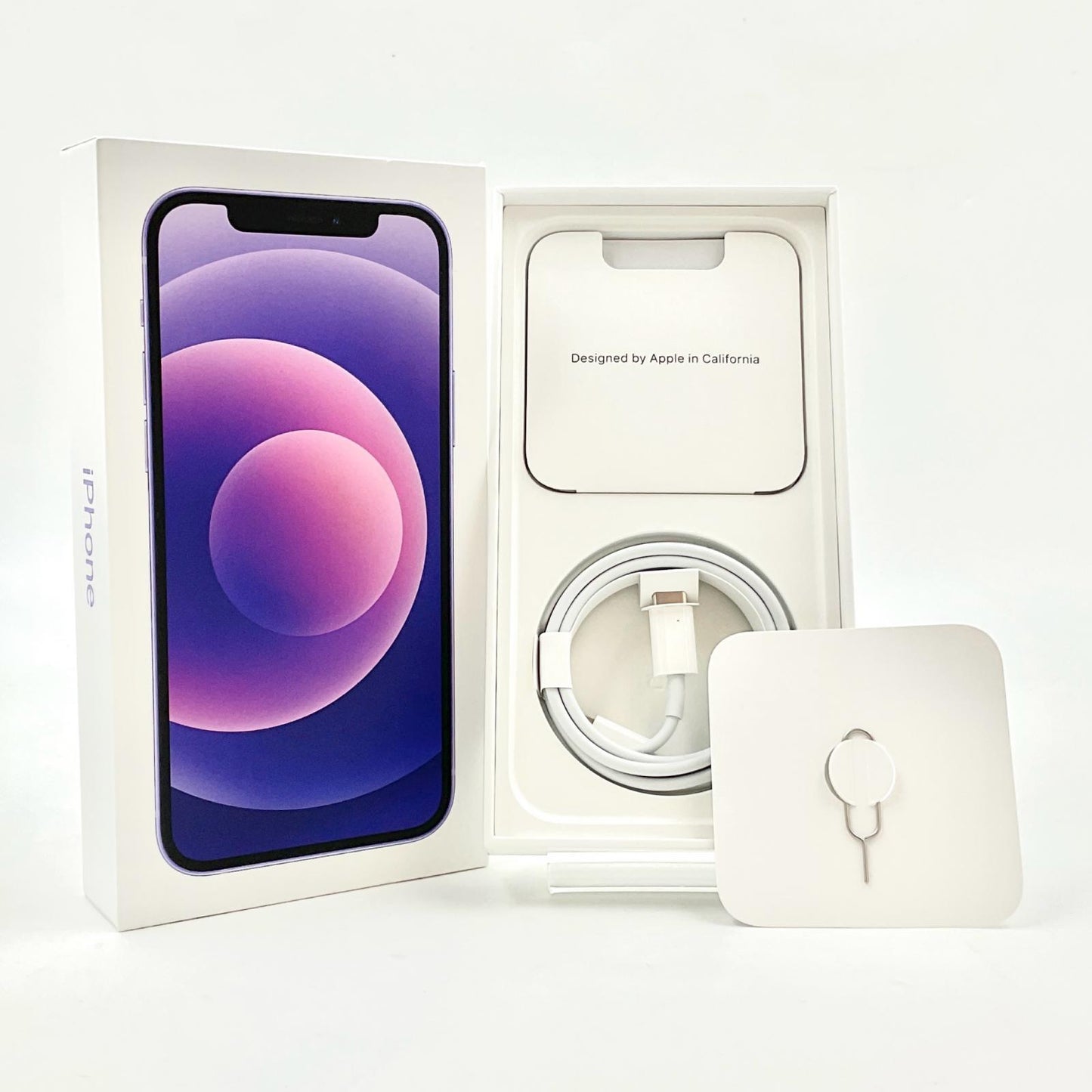 【全額返金保証】【最速発送】Apple iPhone iPhone 12 64GB パープル au 白ロム 美品 動作確認済 92%