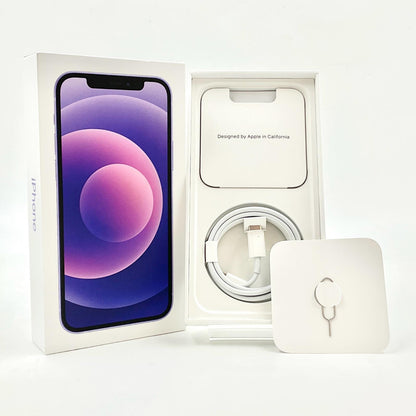 【全額返金保証】【最速発送】Apple iPhone iPhone 12 64GB パープル au 白ロム 美品 動作確認済 92%