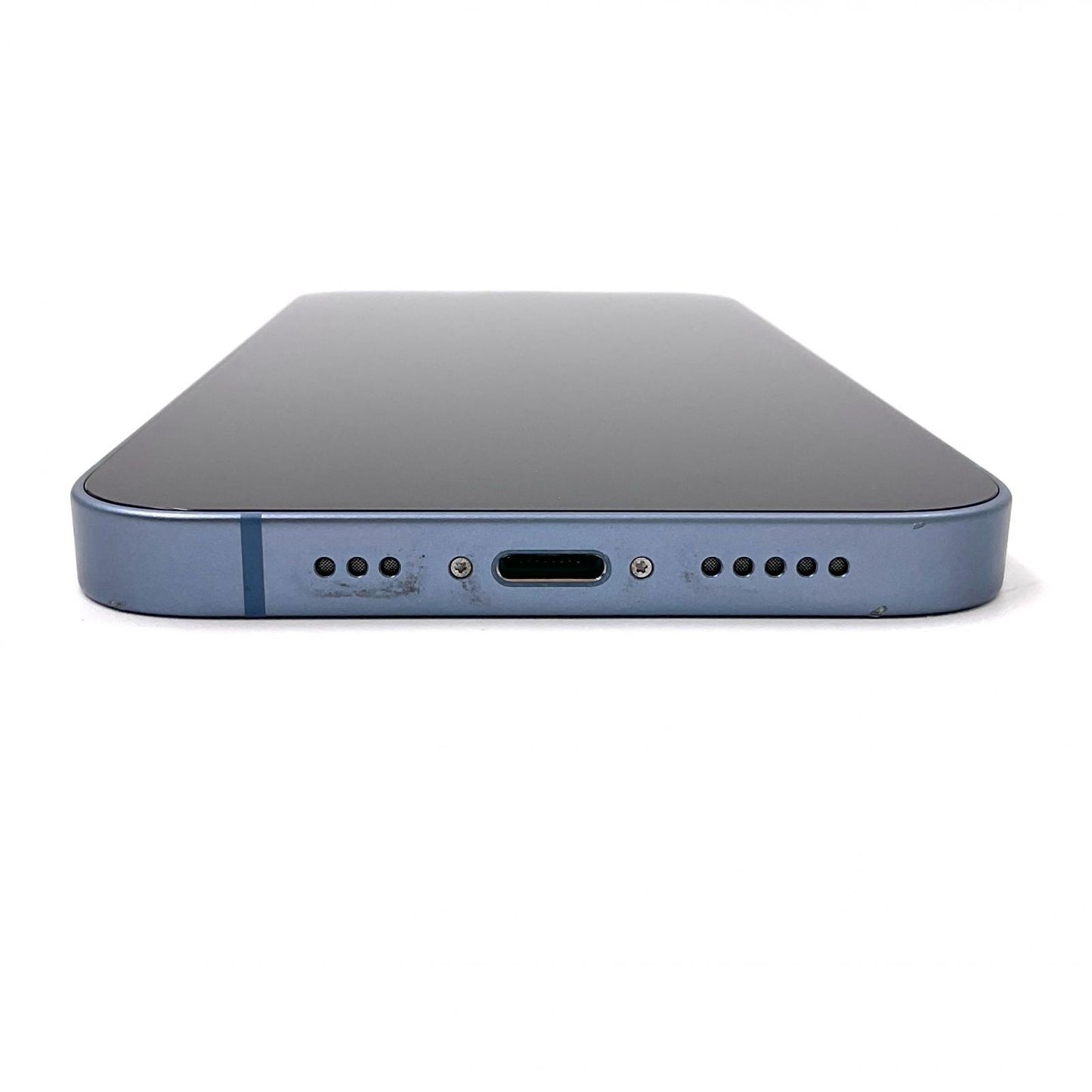 【全額返金保証】【最速発送】Apple iPhone iPhone 14 128GB ブルー au 動作確認済 81%
