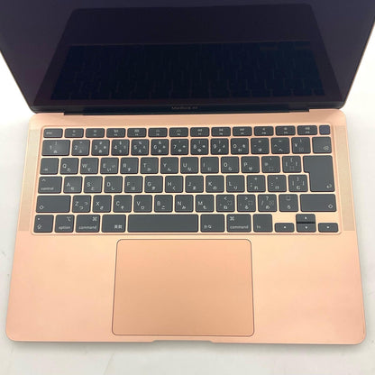 【最速発送】Apple MacBook Air 13.3インチ 2020 1.2 GHz クアッドコア Intel Core i7 16GB SSD 512GB ゴールド 87.3%【難有】