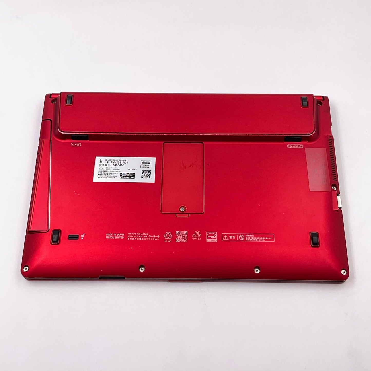 【全額返金保証】【最速発送】FUJITSU LIFEBOOK SH90/B1 FMVS9B1R01 Intel(R) Core(TM) i5-7200 CPU @ 2.50GHz 2.70GHz 4GB SSD 256GB 84.7% 動作確認済