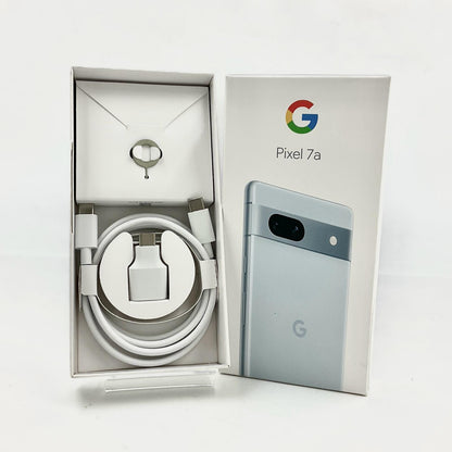 【全額返金保証】【最速発送】Google Pixel 7a 128GB Sea docomo G82U8 白ロム 動作確認済