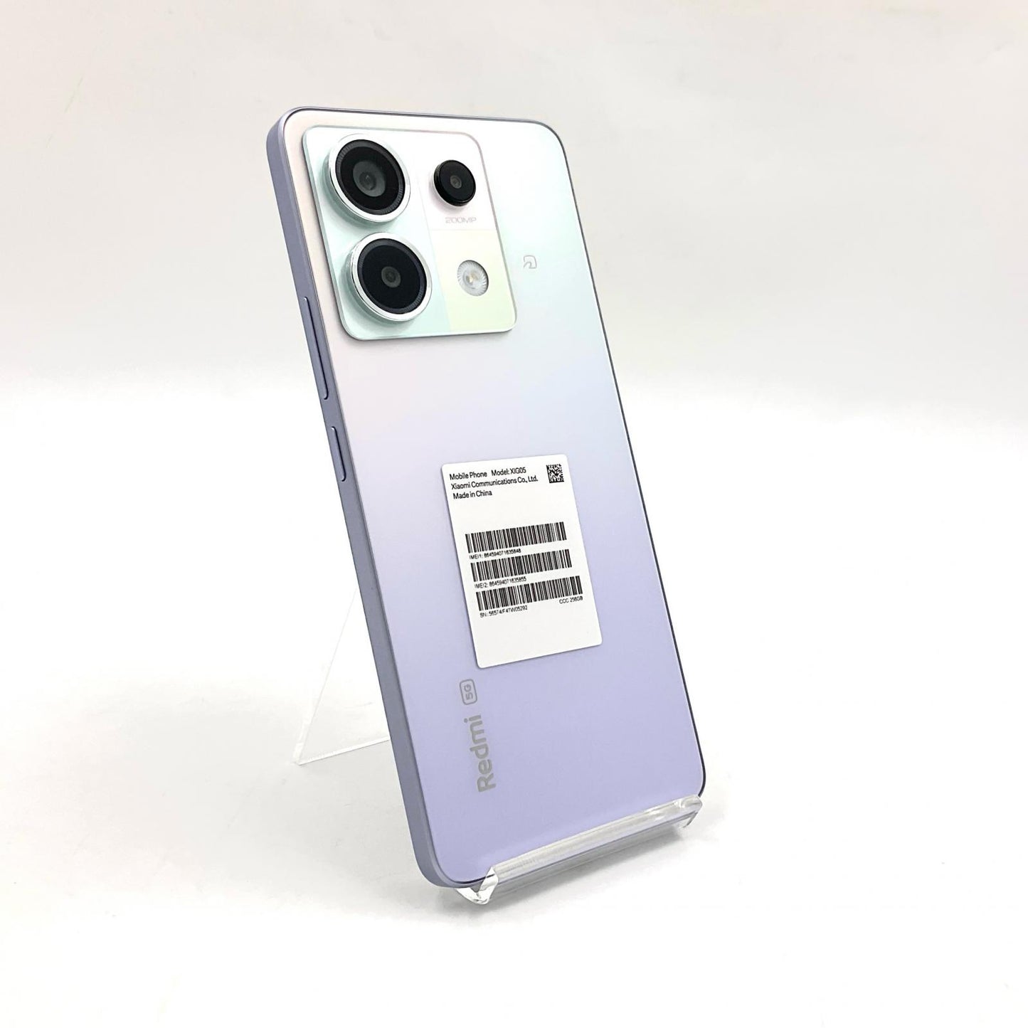 【全額返金保証】【最速発送】Xiaomi Redmi Note 13 Pro 5G 256GB オーロラパープル au XIG05 白ロム 美品 動作確認済