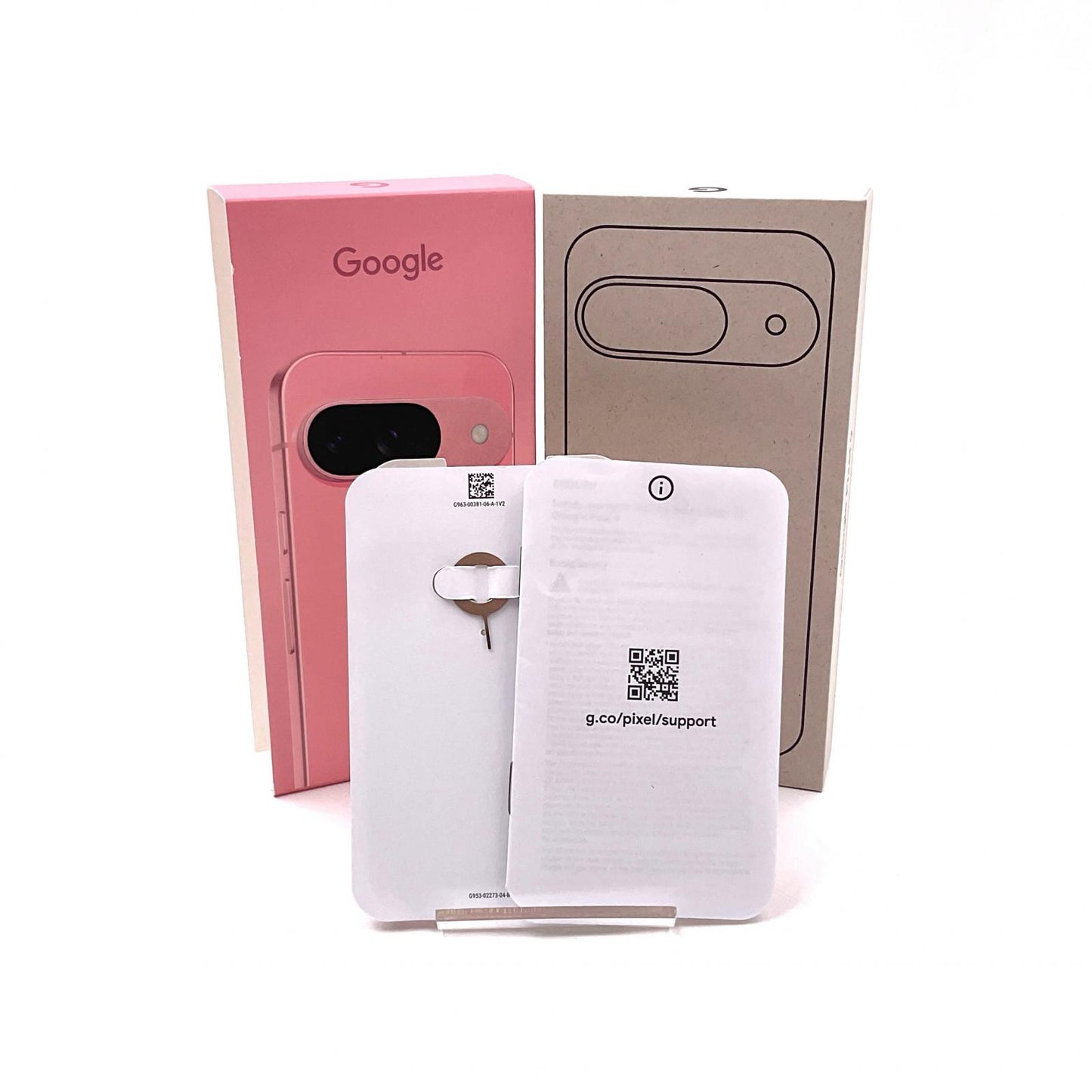 【全額返金保証】【最速発送】Google Pixel 9 128GB ピオニー au SIMフリー G1B60 白ロム 動作確認済