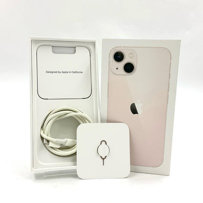 【全額返金保証】【最速発送】Apple iPhone iPhone 13 128GB ピンク SIMフリー 白ロム 動作確認済 78%