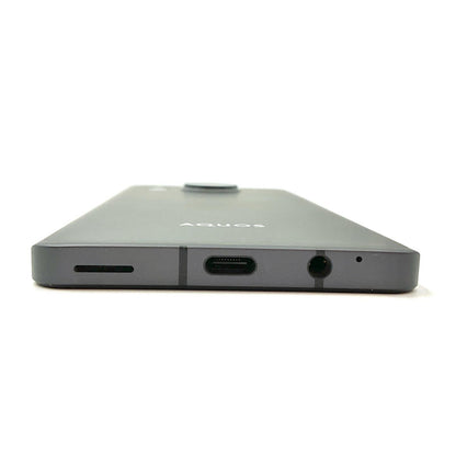 【全額返金保証】【最速発送】SHARP AQUOS sense7 128GB ブラック 楽天モバイル SH-M24 白ロム 動作確認済