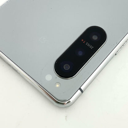【最速発送】Sony Xperia 5 II 128GB グレー au SOG02 白ロム【難有】