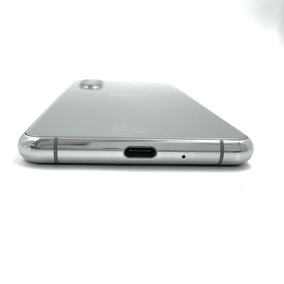 【最速発送】Sony Xperia 5 II 128GB グレー au SOG02 白ロム【難有】