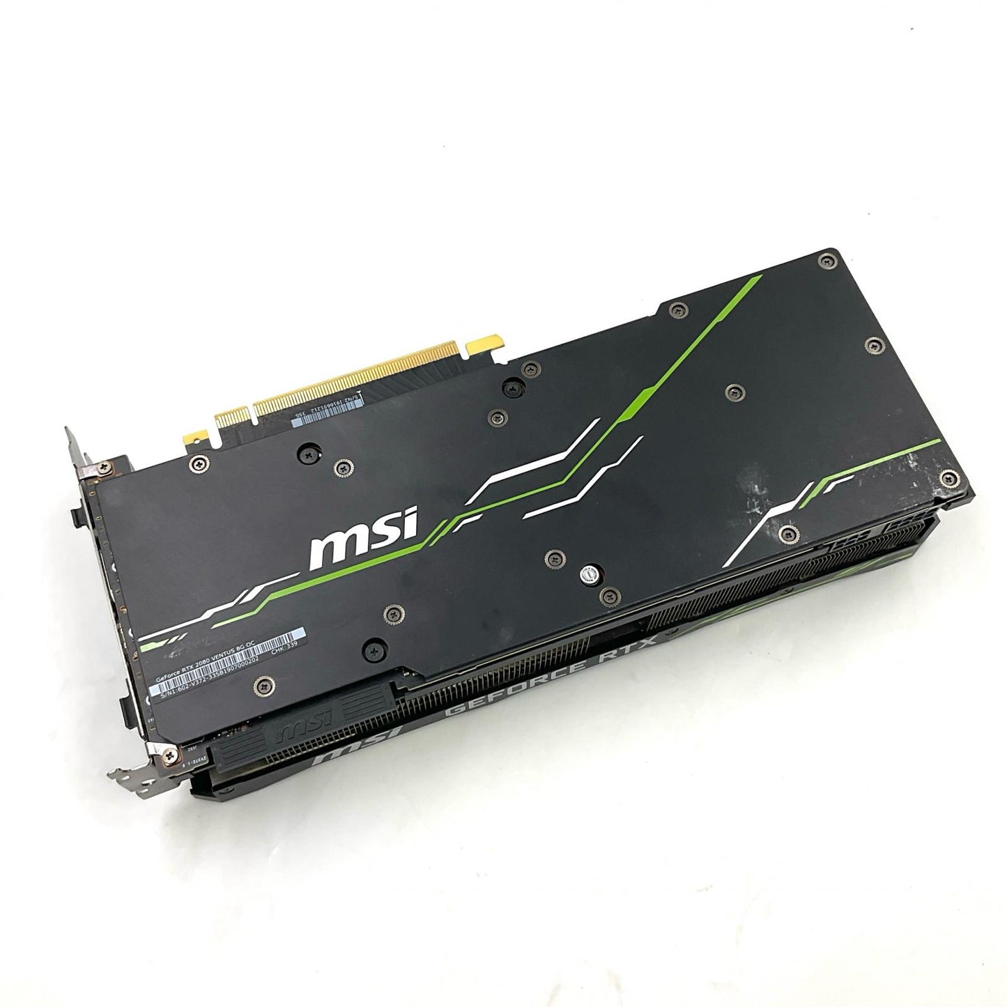 【全額返金保証】【最速発送】MSI グラフィックボード GeForce RTX 2080 VENTUS 8G OC 動作確認済